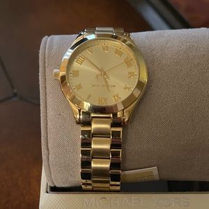 Michael kors gold watch